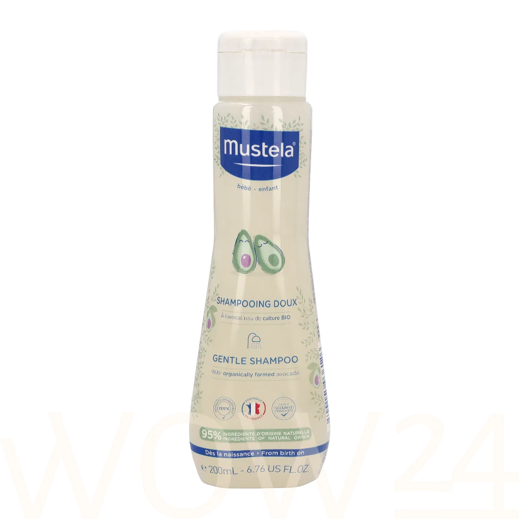 Mustela Mustela Gentle Shampoo 200 ml &scaron;ampūnas