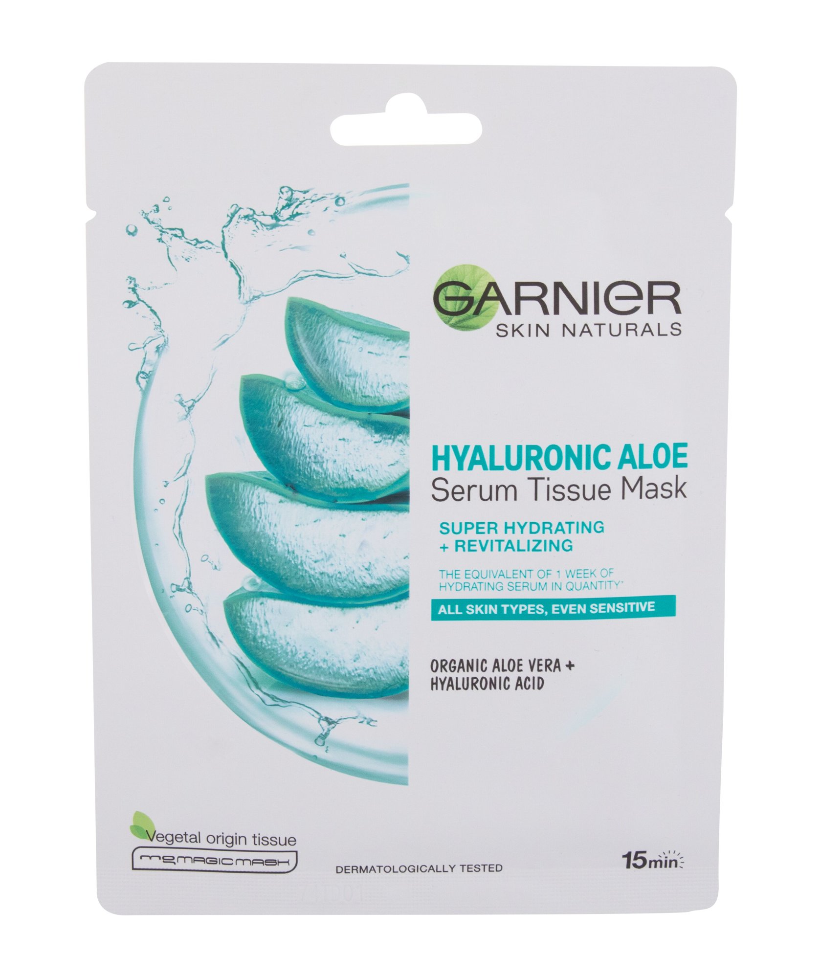 Garnier Skin Naturals Hyaluronic Aloe Veido kaukė