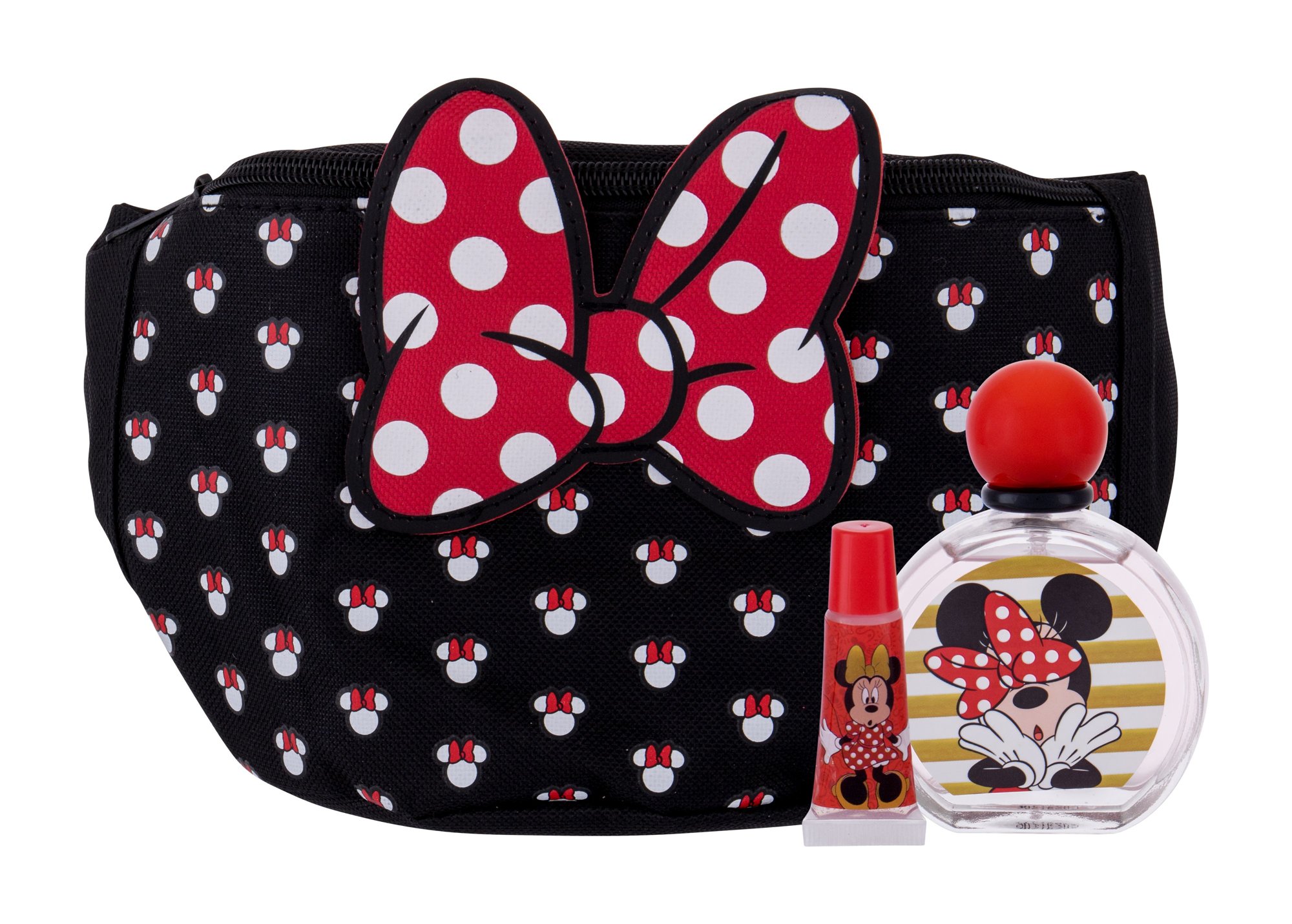 Disney Minnie Mouse 50ml Edt 50 ml + Lip Gloss 6 ml + Waist Bag Kvepalai Vaikams EDT Rinkinys