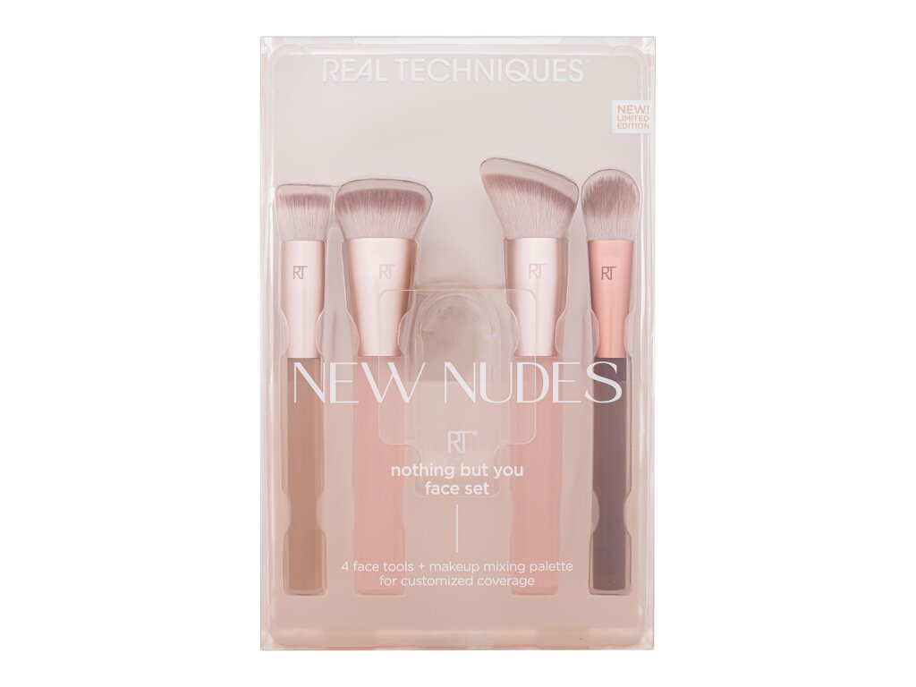 Real Techniques New Nudes Nothing But You Face Set teptukas