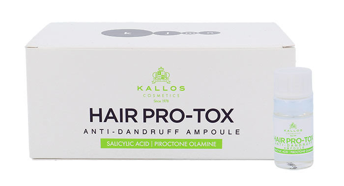 Kallos Cosmetics Hair Pro-Tox Ampoule 60ml priemonė nuo pleiskanų