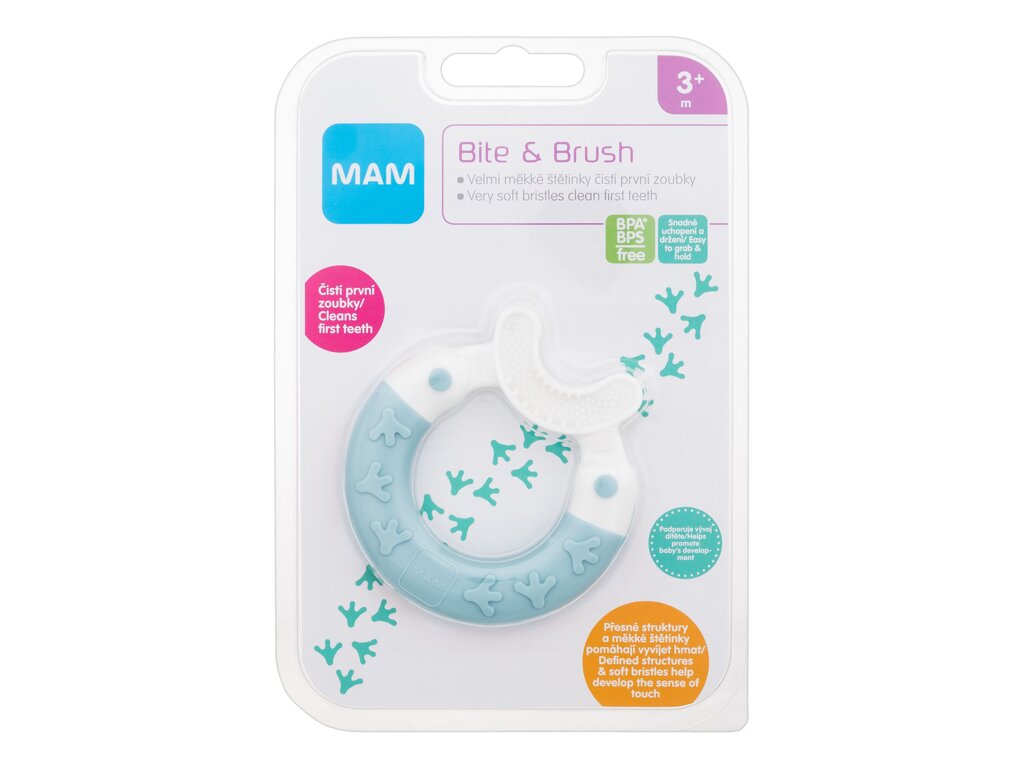 MAM Bite & Brush Teether dantų šepetėlis