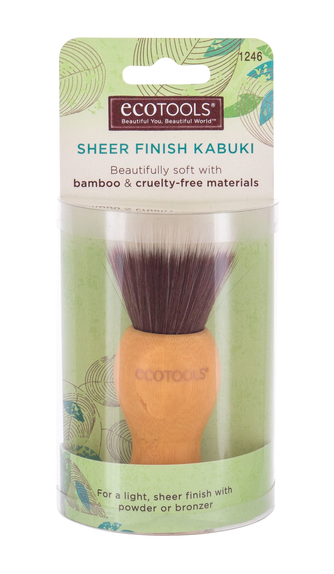 EcoTools Brushes Sheer Finish Kabuki teptukas