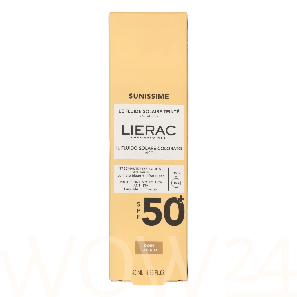 Lierac Lierac Sunissime The Tinted Velvety Sun Fluid SPF50+ Moterims