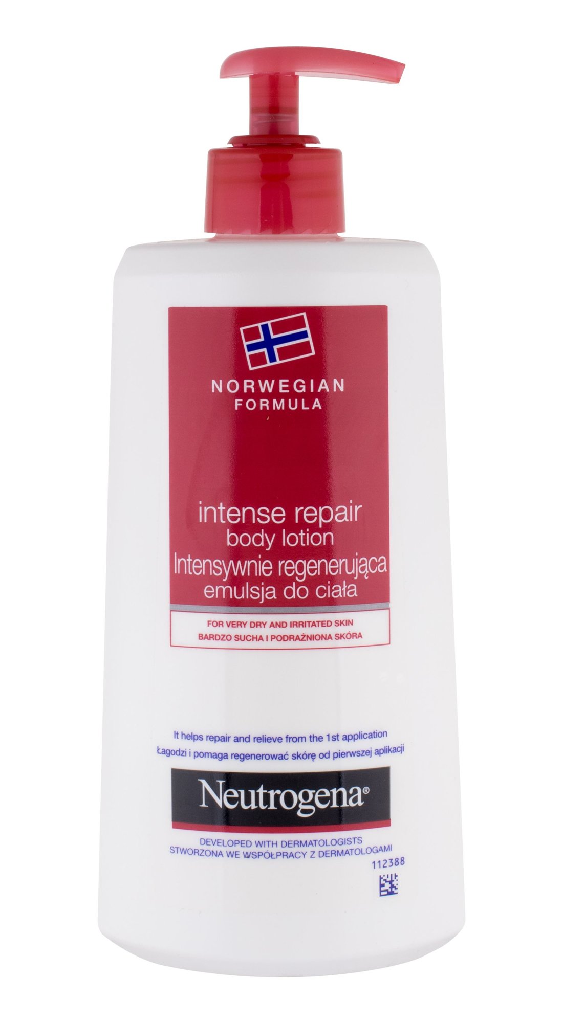 Neutrogena Norwegian Formula Intense Repair kūno losjonas