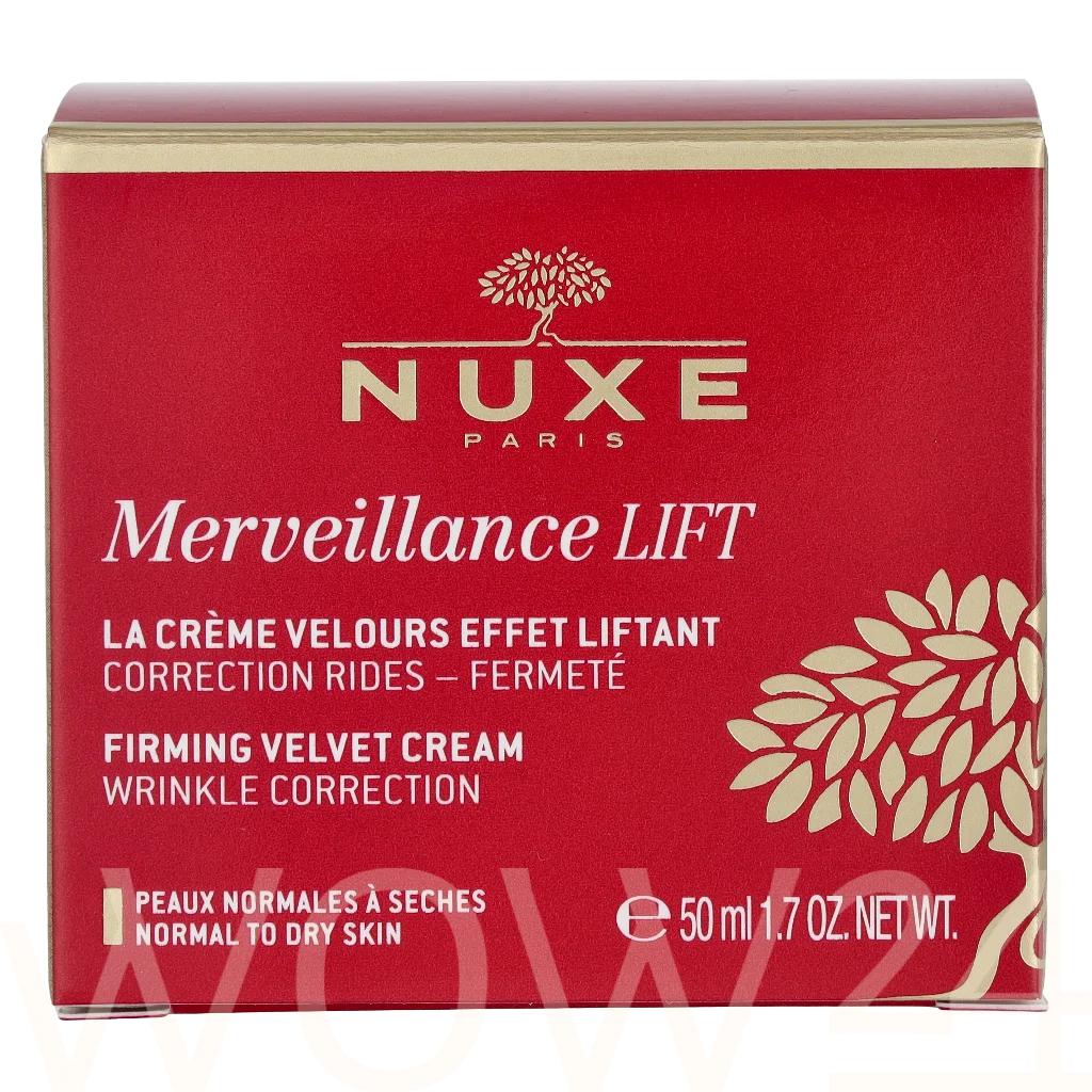 Nuxe Merveillance Lift Firming Velvet Cream Dieninis kremas Dieninis veido kremas Moterims