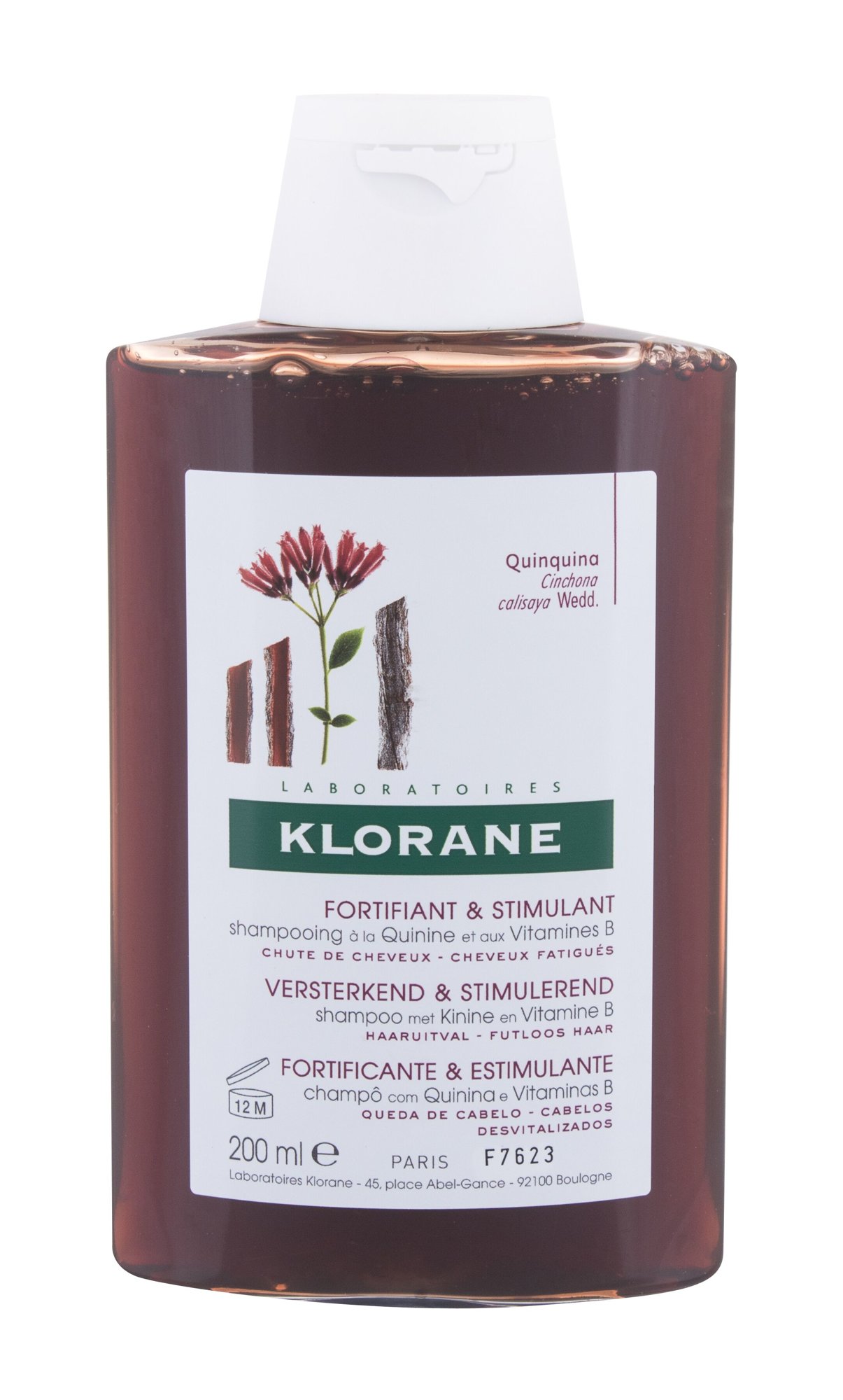 Klorane Quinine Strengthening & Revitalizing &scaron;ampūnas