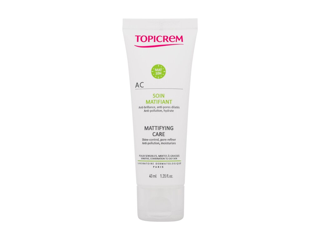 Topicrem AC Mattifying Care 40ml Dermatoloogiline Kreem rasusele nahale thumbnail 4