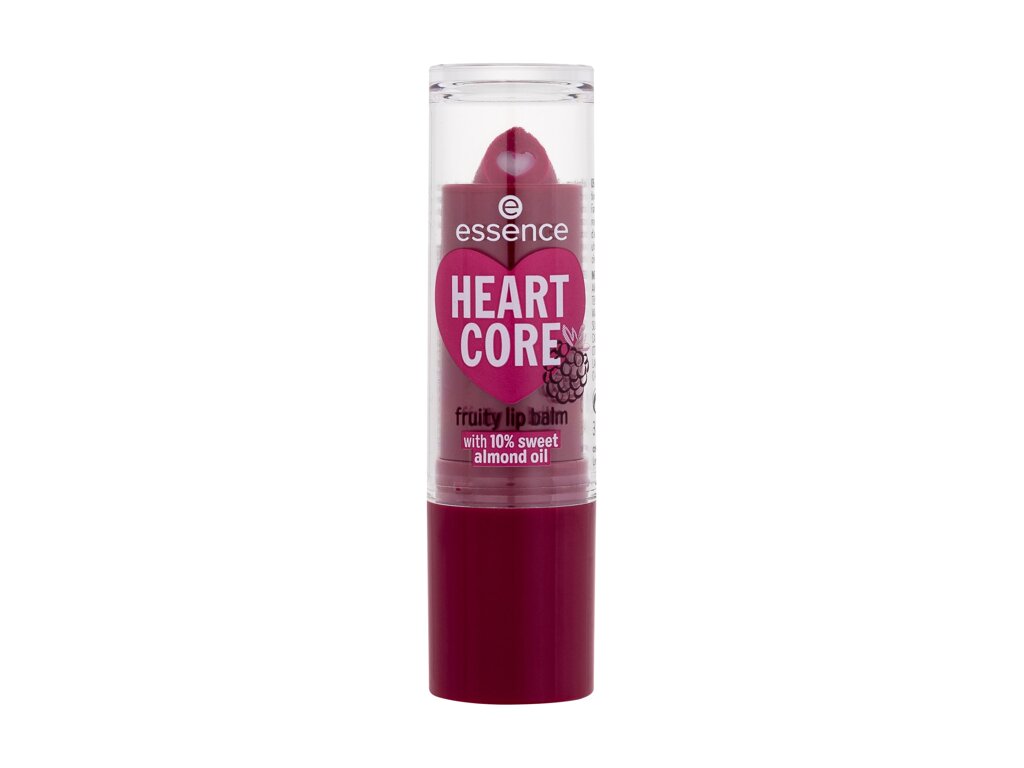 Essence Heart Core Fruity Lip Balm 3g lūpų balzamas