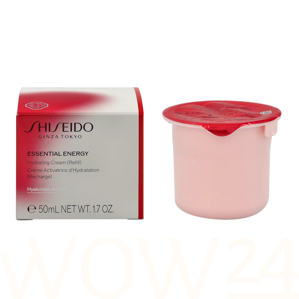 Shiseido Shiseido Essential Energy Hydrating Cream - Refill 50 ml natūrali veido odos priežiūros priemonė