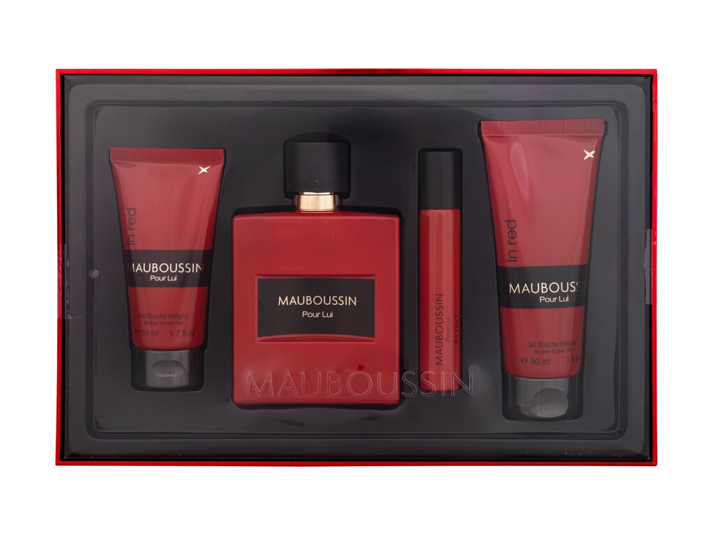 Mauboussin Pour Lui In Red Eau De Parfum 100 ml Set