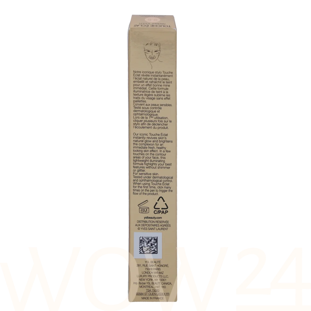 Yves Saint Laurent YSL Touche Eclat Radiant Touch 2.5 ml korektorius