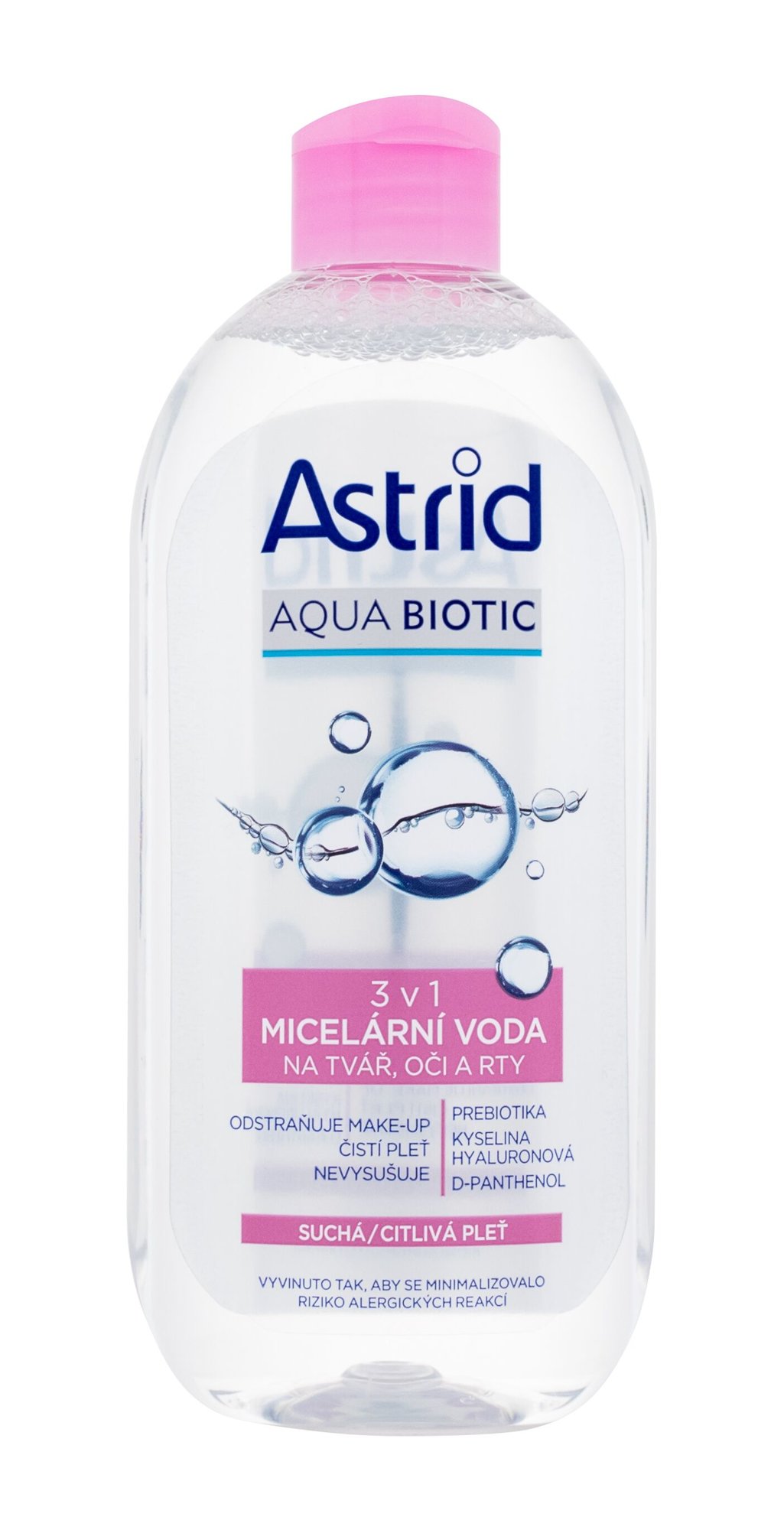 Astrid Aqua Biotic 3in1 Micellar Water micelinis vanduo