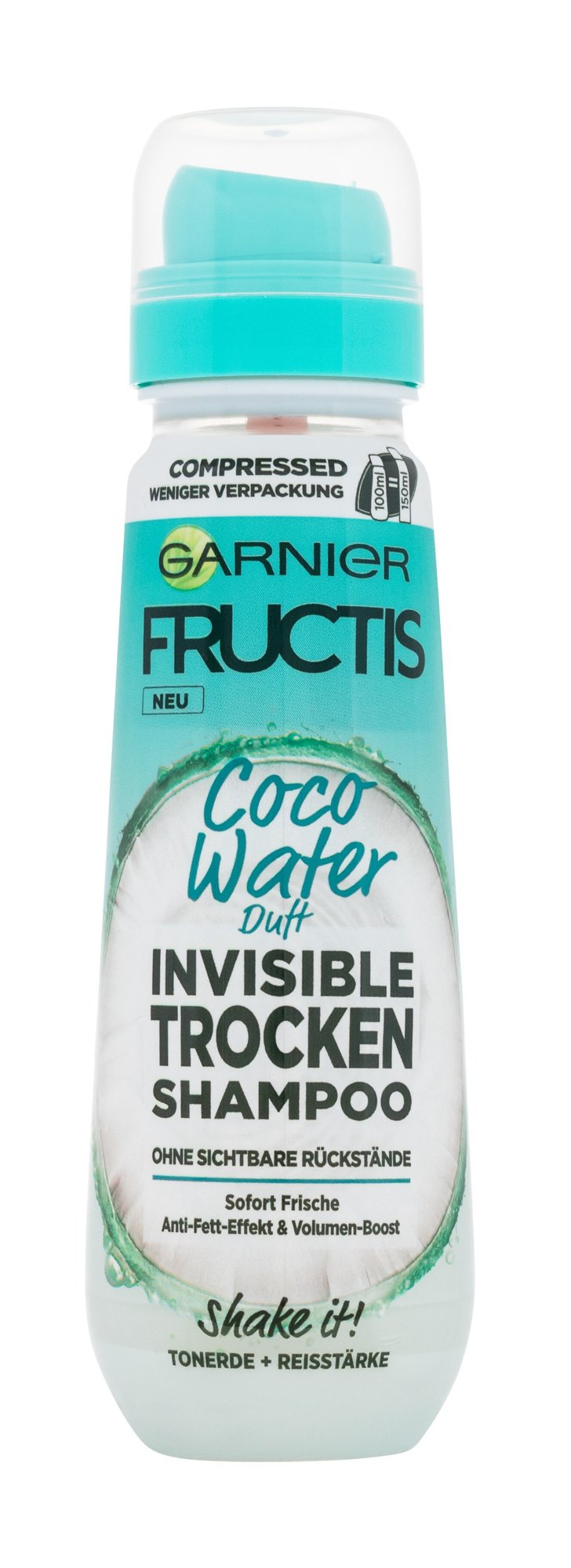 Garnier Fructis Coco Water Invisible Dry Shampoo sausas šampūnas