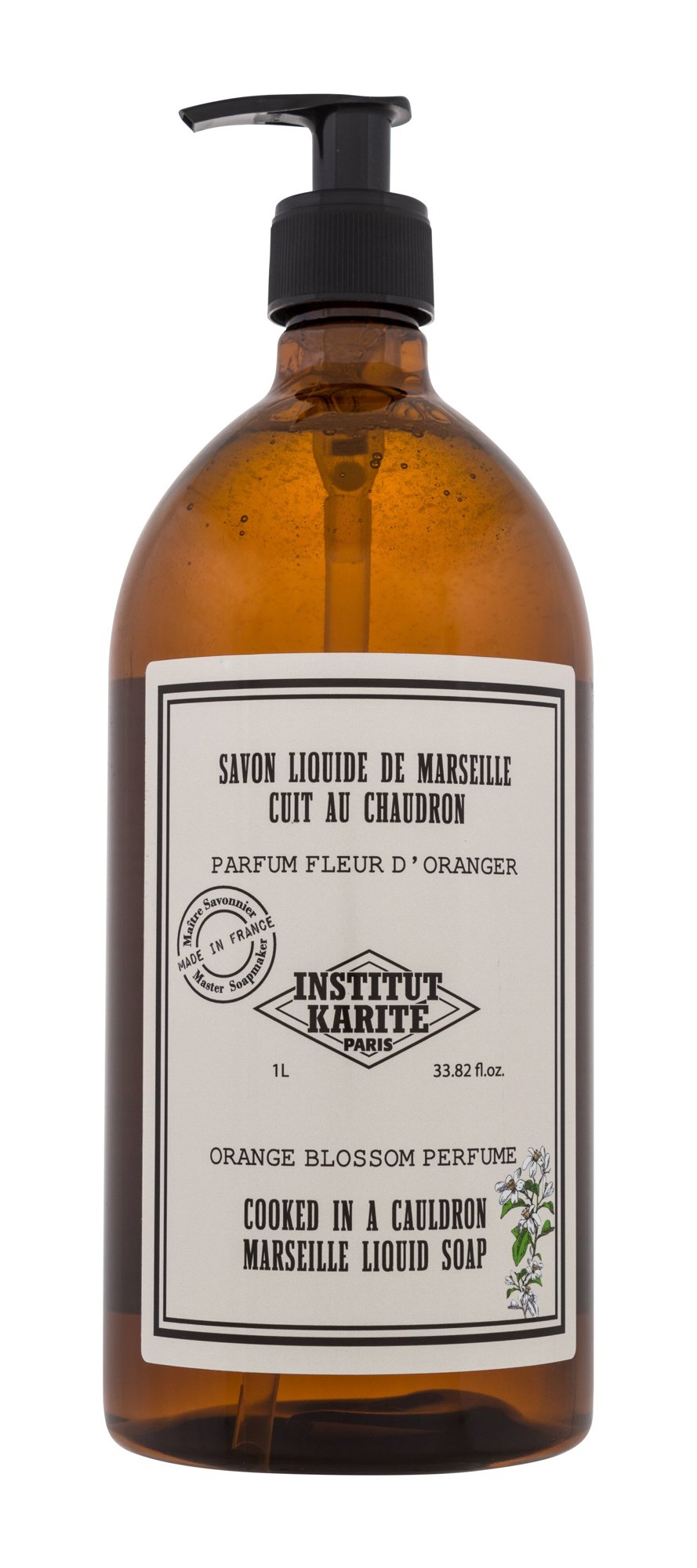 Institut Karite Marseille Liquid Soap Orange Blossom 1000ml skystas muilas