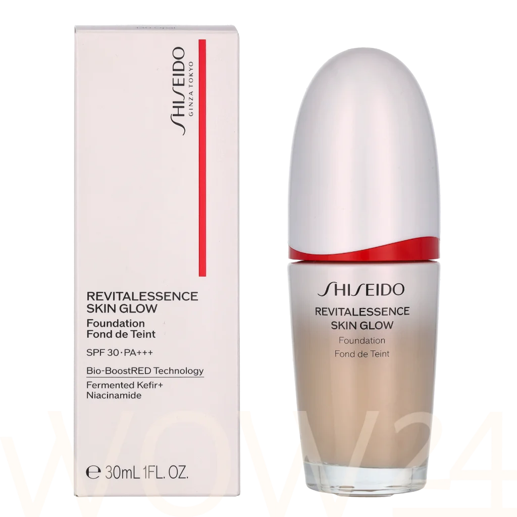Shiseido Shiseido Revitalessence Skin Glow Foundation 30 ml makiažo pagrindas