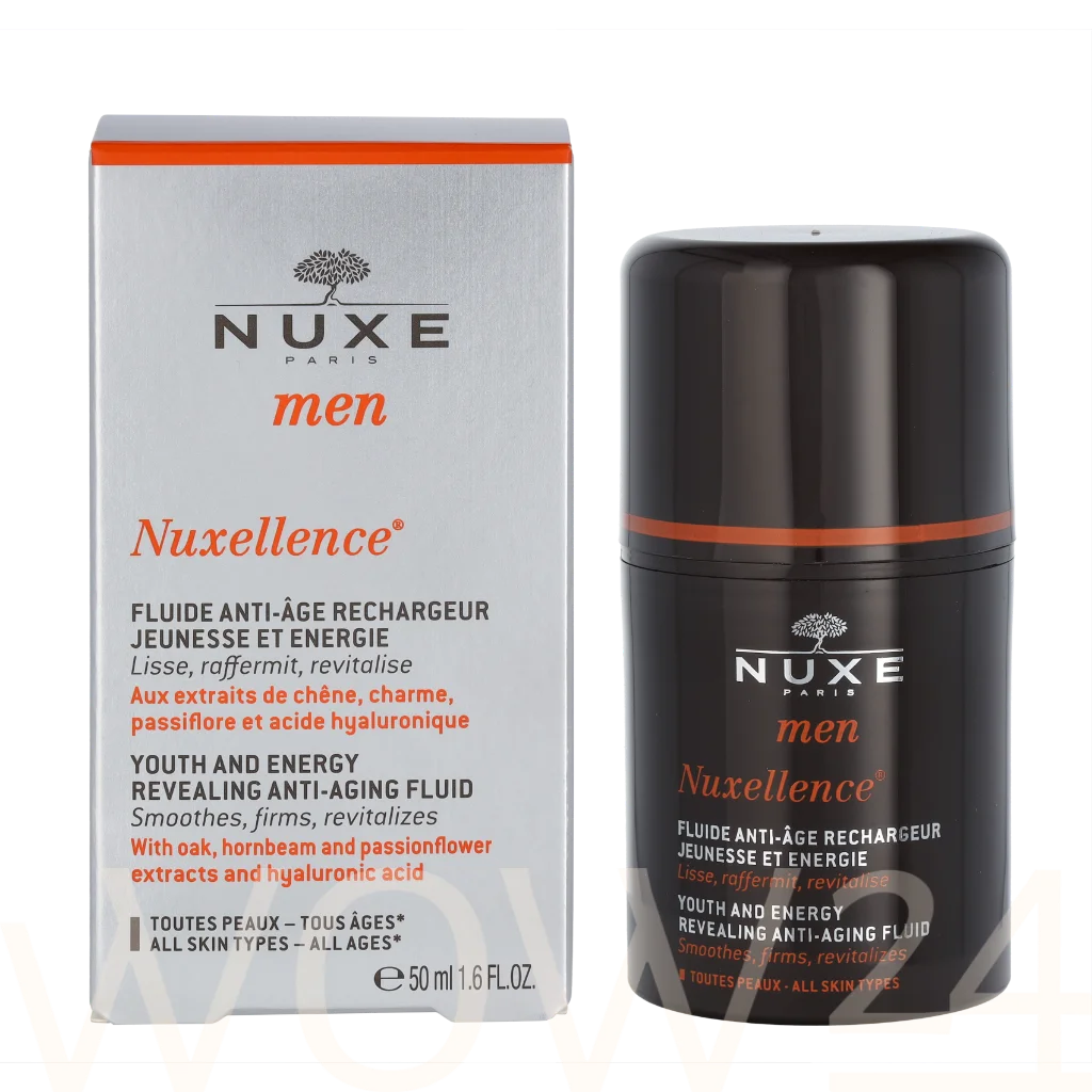 Nuxe Nuxe Men Nuxellence&nbsp;Anti-Aging Fluid 50 ml natūrali veido odos priežiūros priemonė