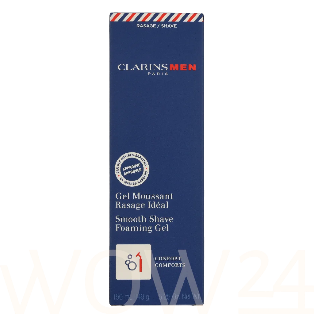  Clarins Men Smooth Shave Foaming Gel 150 ml Vyrams