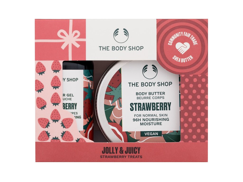 The Body Shop  Strawberry Jolly & Juicy dušo želė