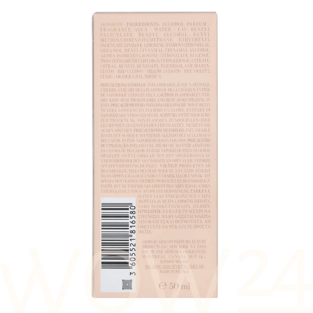 Armani Armani Si Edp Spray 50 ml kvepalai Moterims EDP