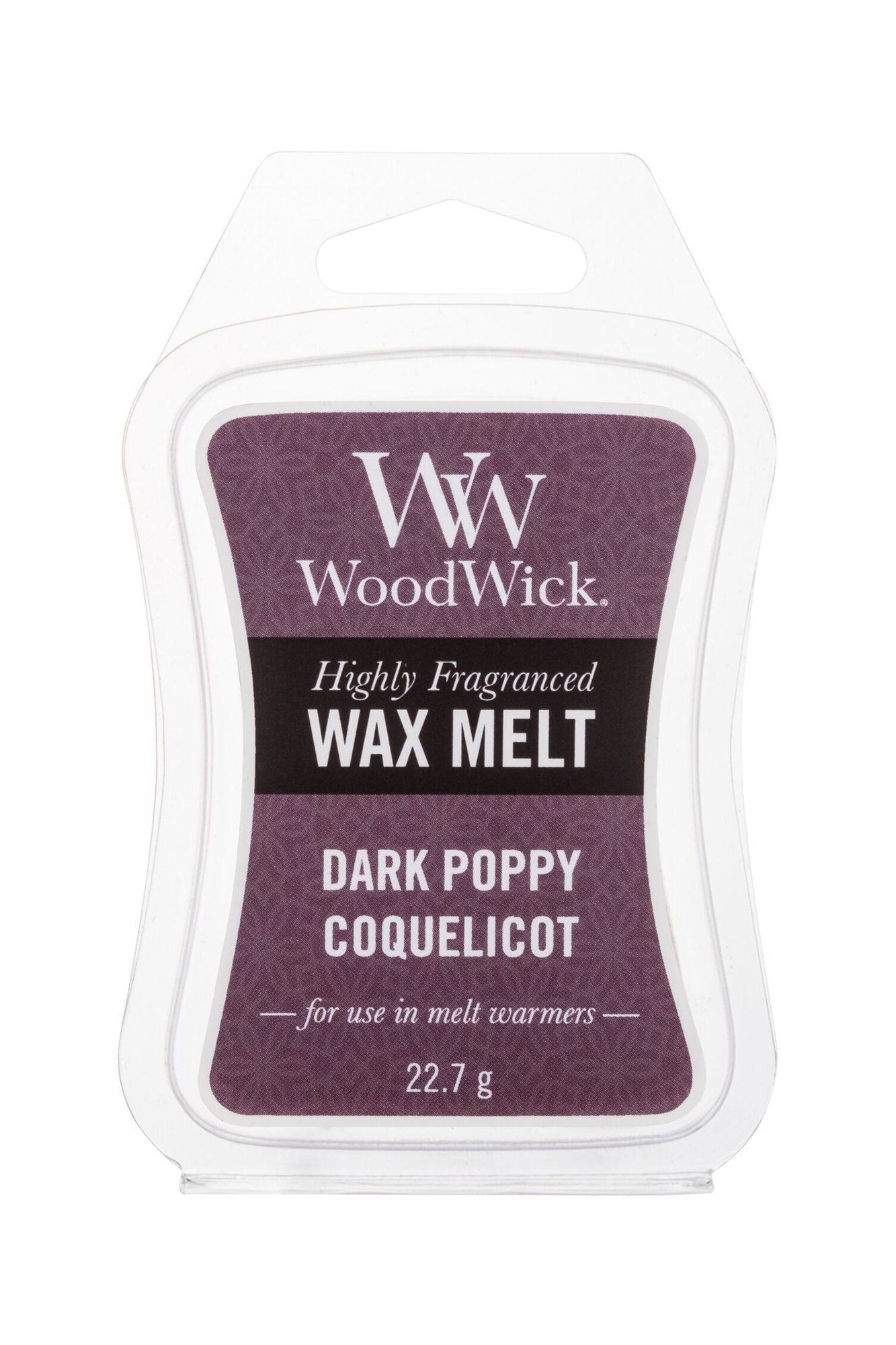 WoodWick Dark Poppy 22,7g Kvepalai Unisex Kvapusis vaškas