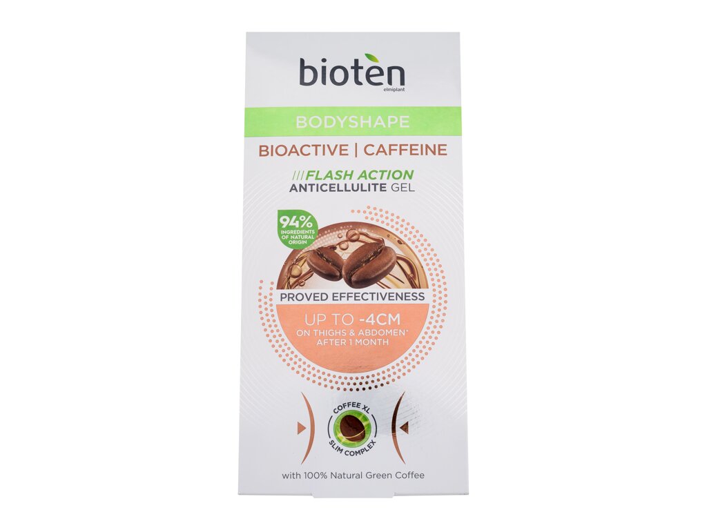 bioten Bodyshape Bioactive Caffeine Anticellulite Gel priemonė celiulitui ir strijoms