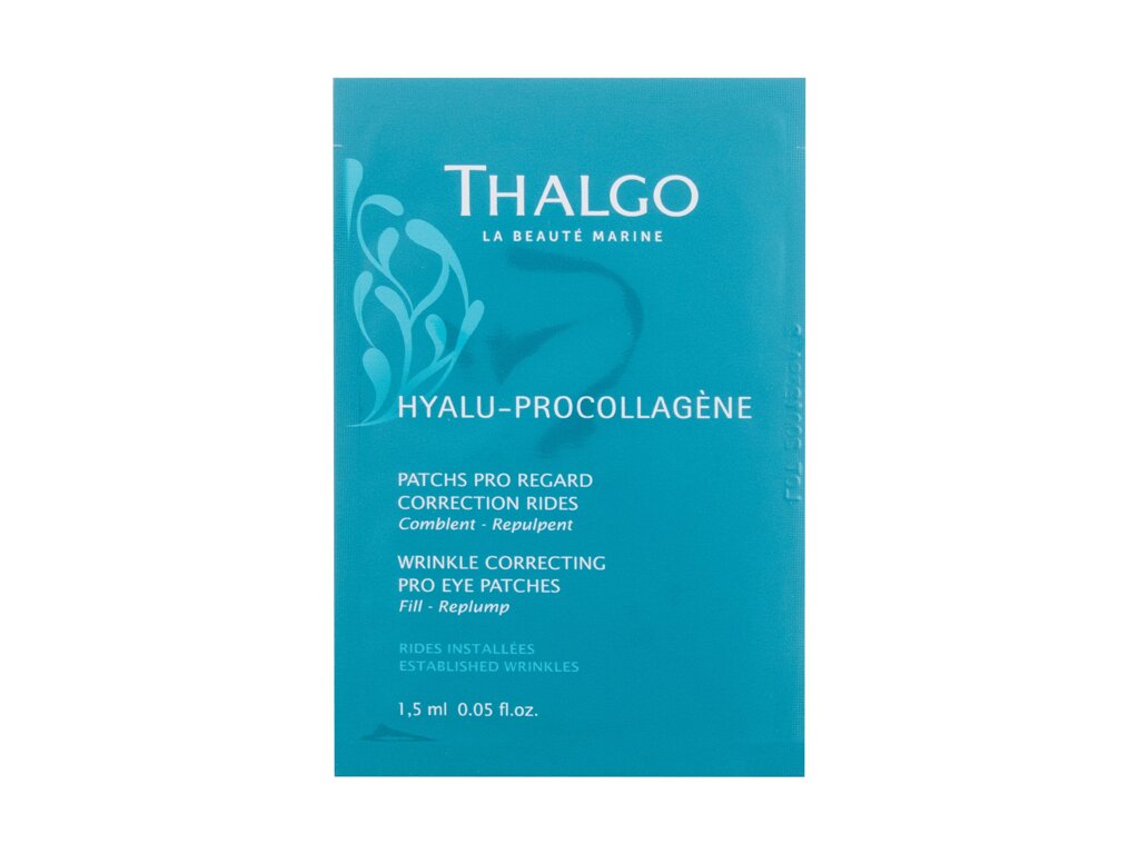 Thalgo Hyalu-Procollagéne Wrinkle Correcting Pro Eye Patches 12vnt paakių gelis (Pažeista pakuotė)