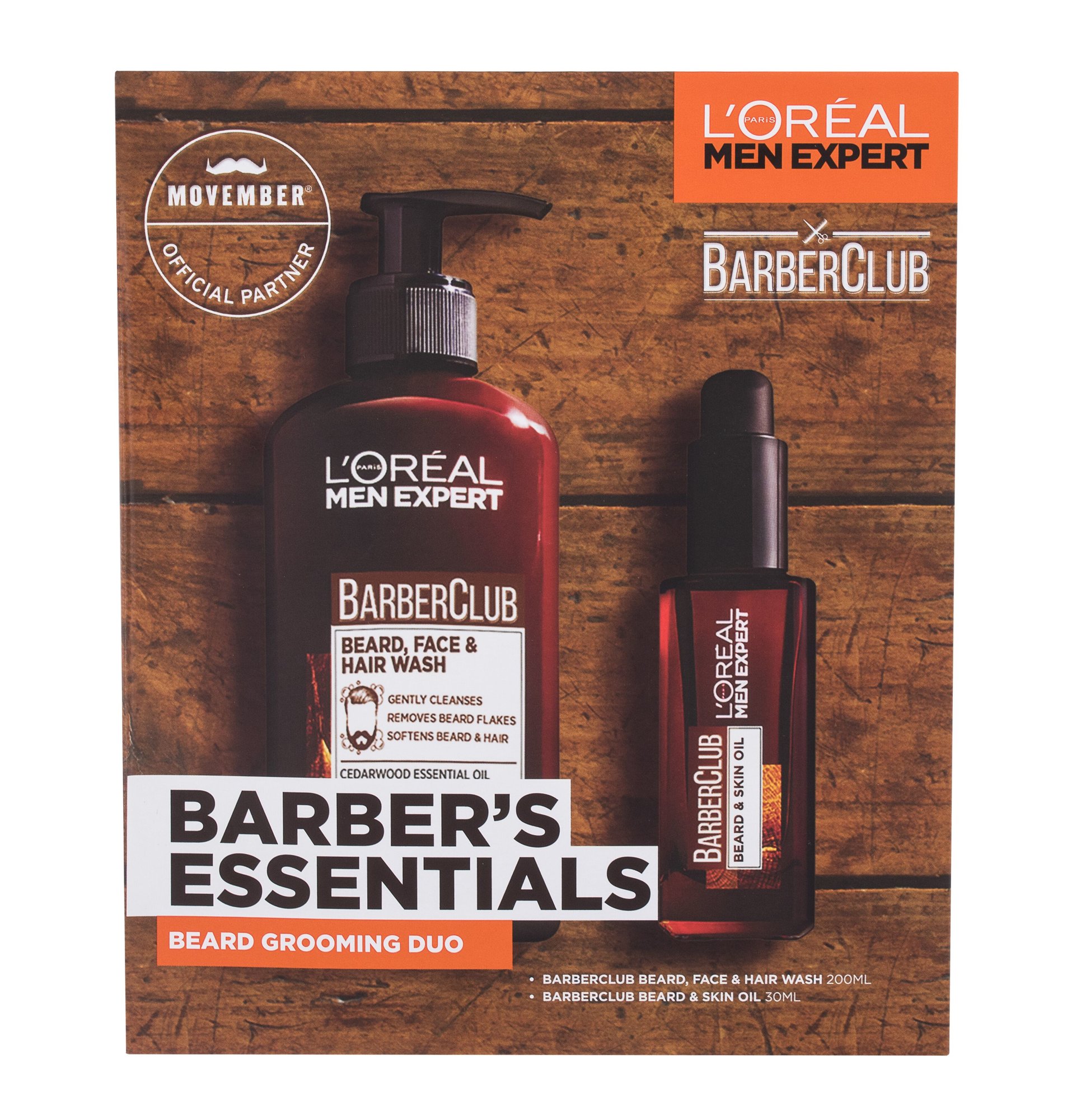 L&acute;Or&eacute;al Paris Men Expert Barber's Essentials &scaron;ampūnas
