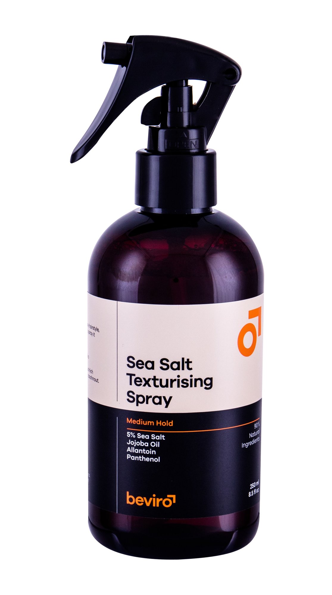 Be-Viro Men´s Only Sea Salt Texturising Spray 250ml priemonė plaukų apimčiai (Pažeista pakuotė)