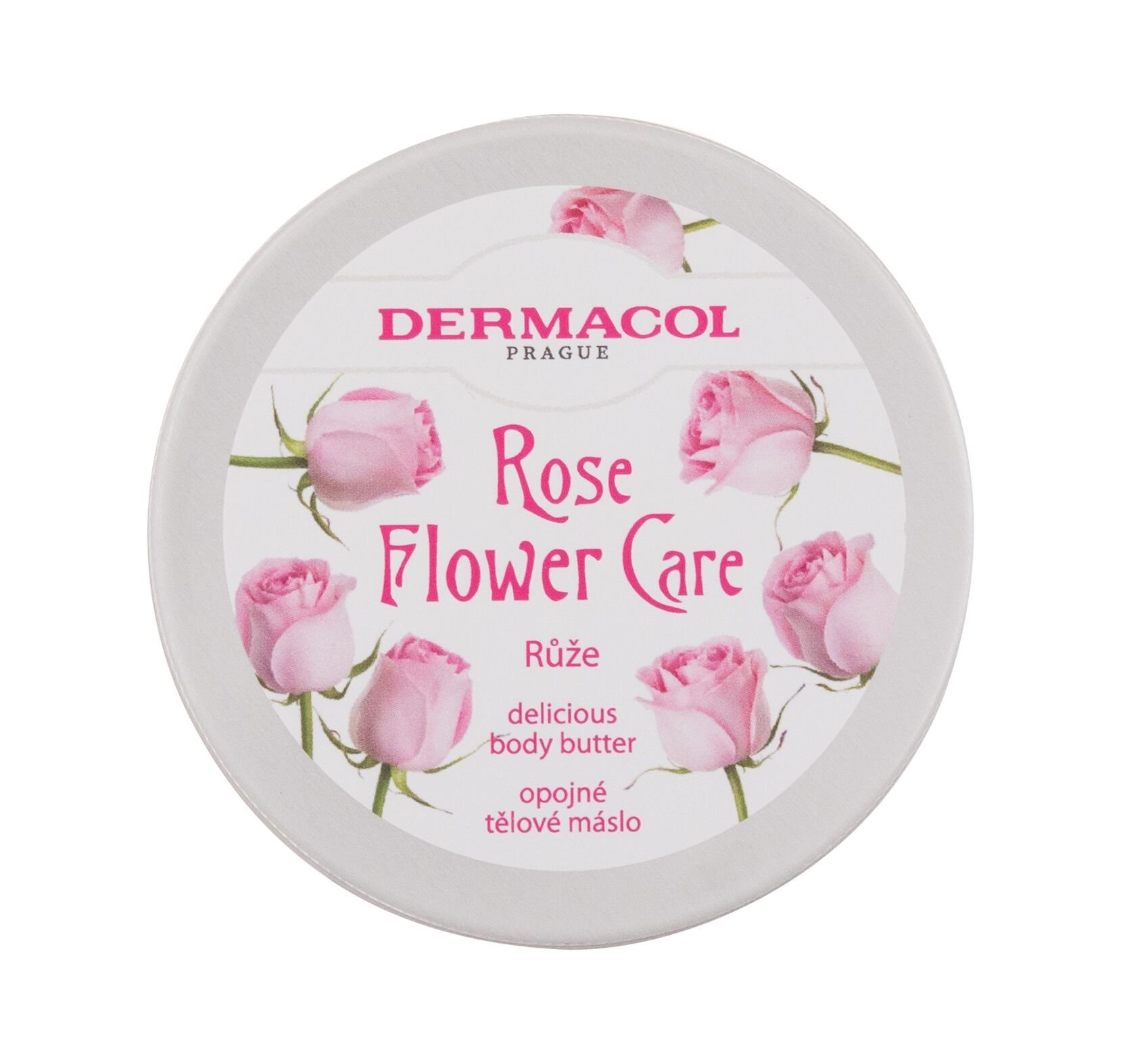 Dermacol Rose Flower Care kūno sviestas