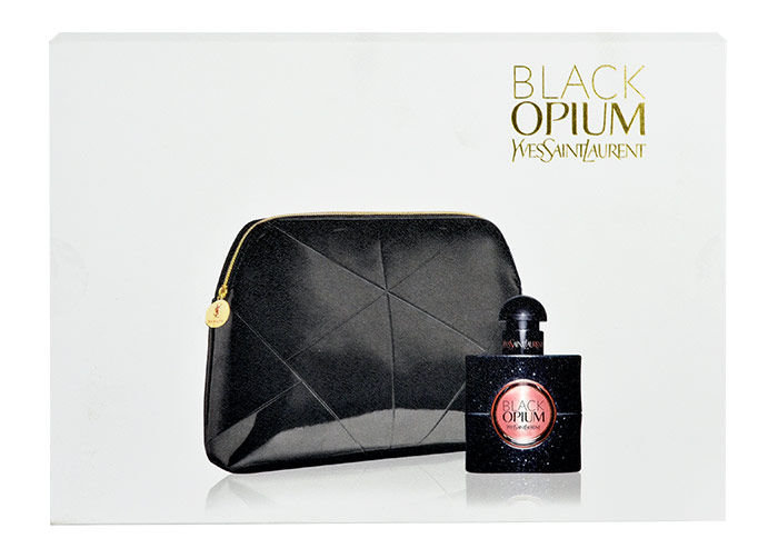 Yves Saint Laurent Black Opium 30ml Edp 30ml + cosmetic bag Kvepalai Moterims EDP Rinkinys