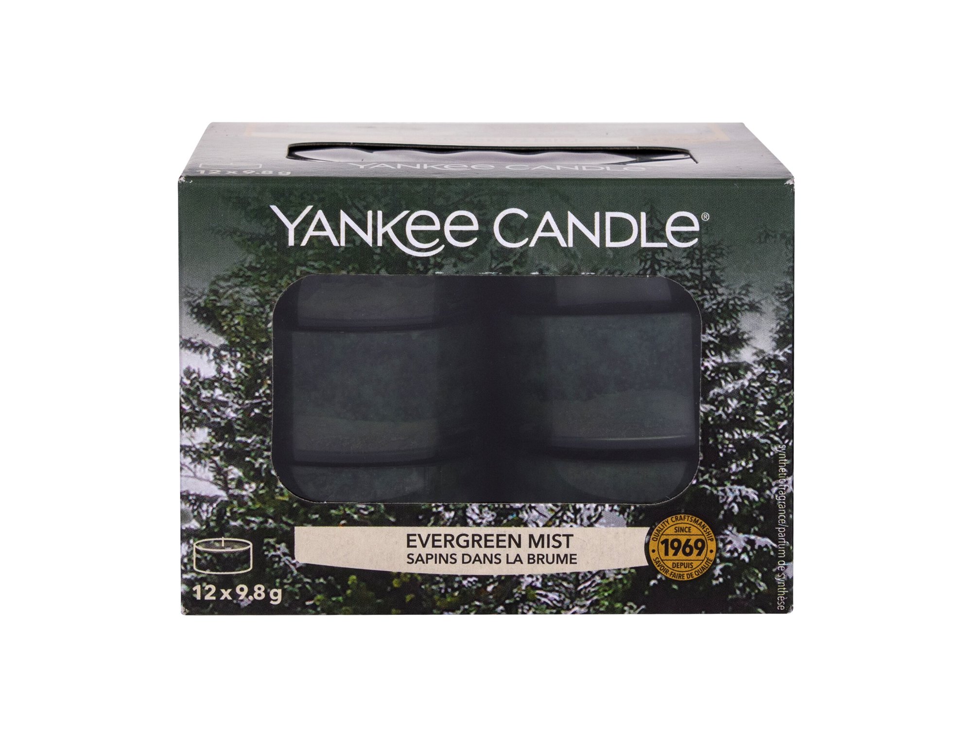 Yankee Candle Evergreen Mist 117,6g Kvepalai Unisex Scented Candle (Pažeista pakuotė)