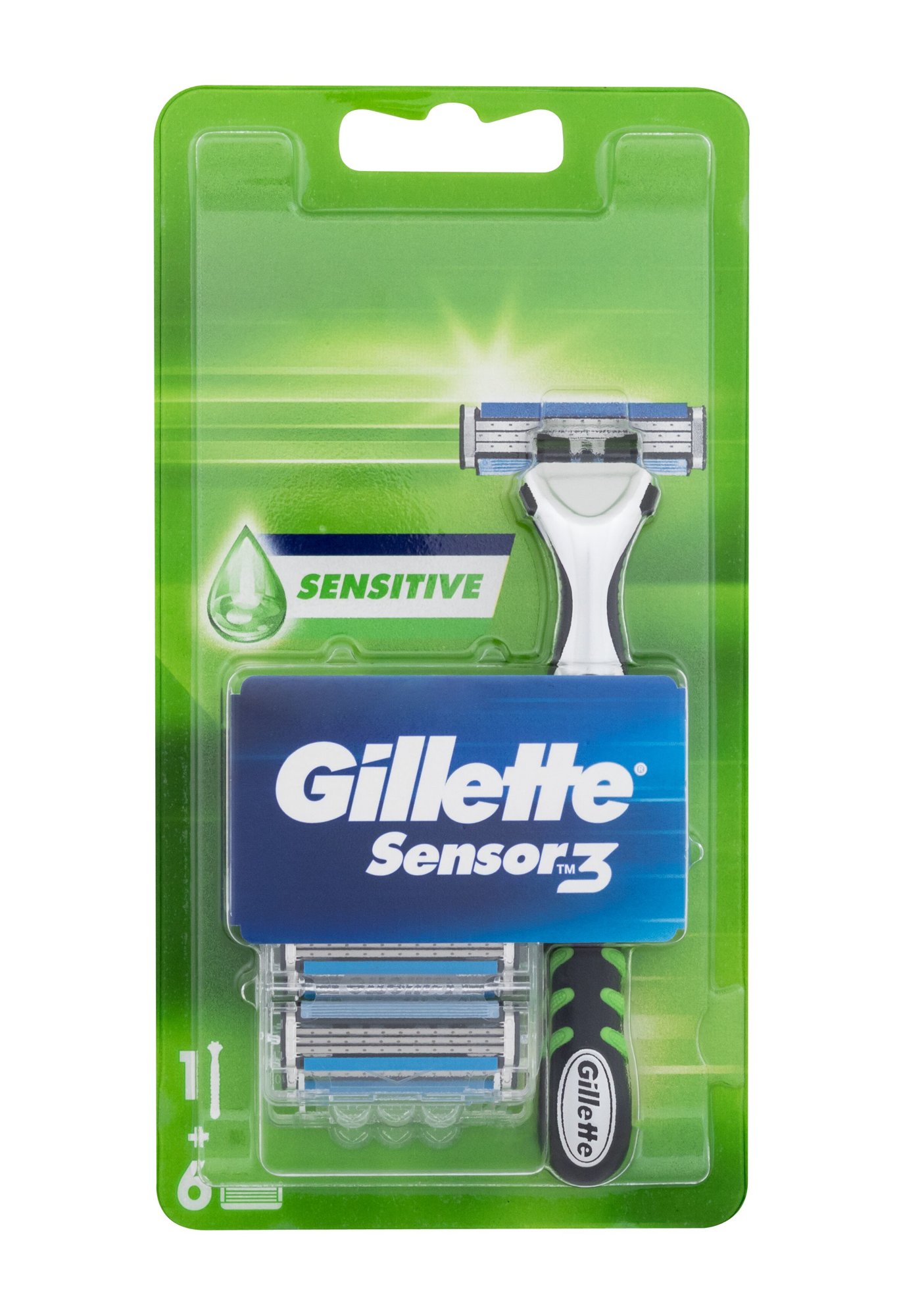 Gillette Sensor3 Sensitive skustuvas