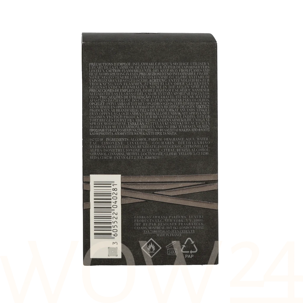 Armani Armani Stronger With You Edt Spray 50 ml kvepalai Vyrams EDT