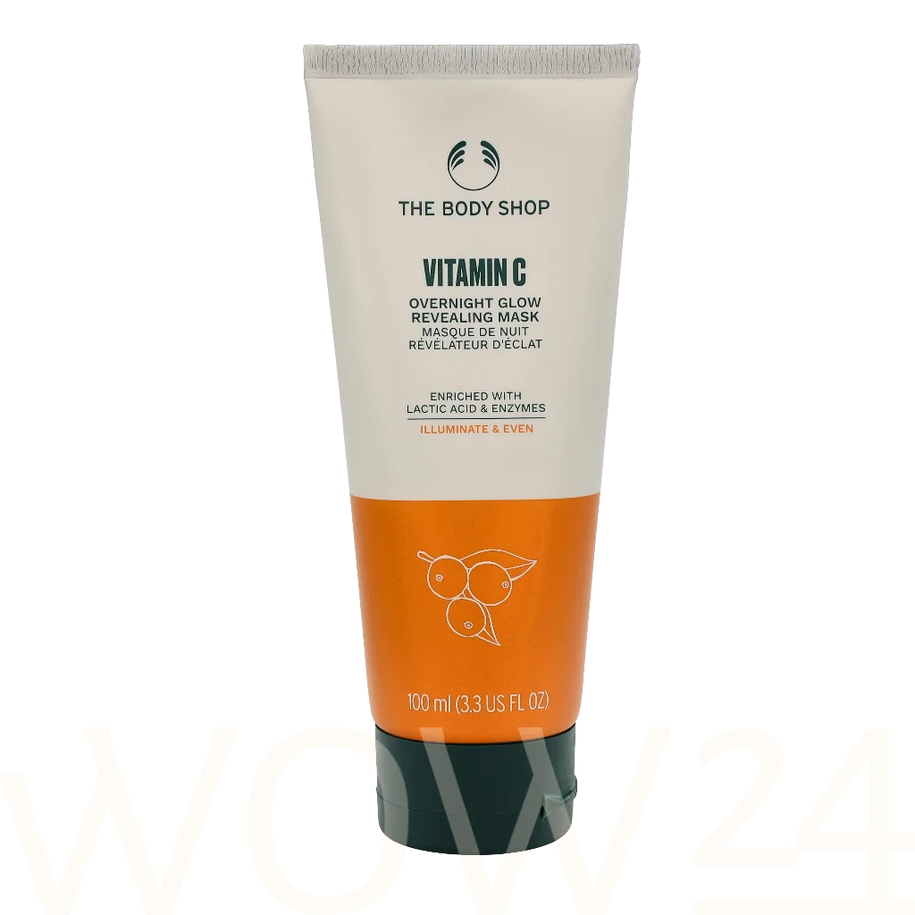 The Body Shop  The Body Shop Overnight Glow Revealing Mask natūrali veido odos priežiūros priemonė