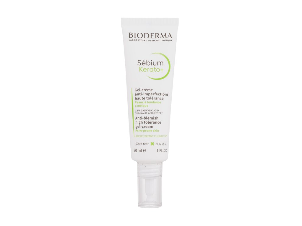 Bioderma S&eacute;bium Kerato+ Anti-Blemish High Tolerance Gel-Cream Dieninis kremas 30 ml Damaged box
