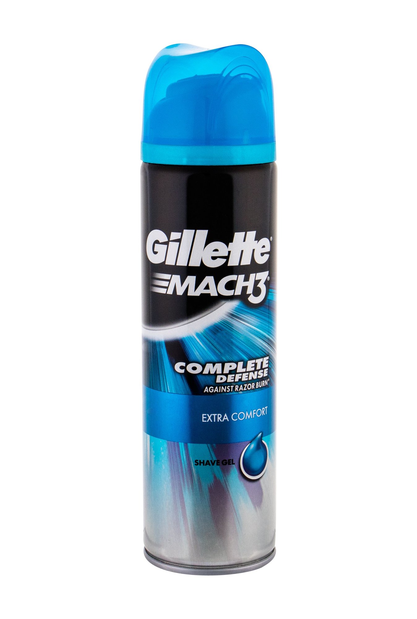 Gillette Mach3 Complete Defense 200ml skutimosi gelis (Pažeista pakuotė)