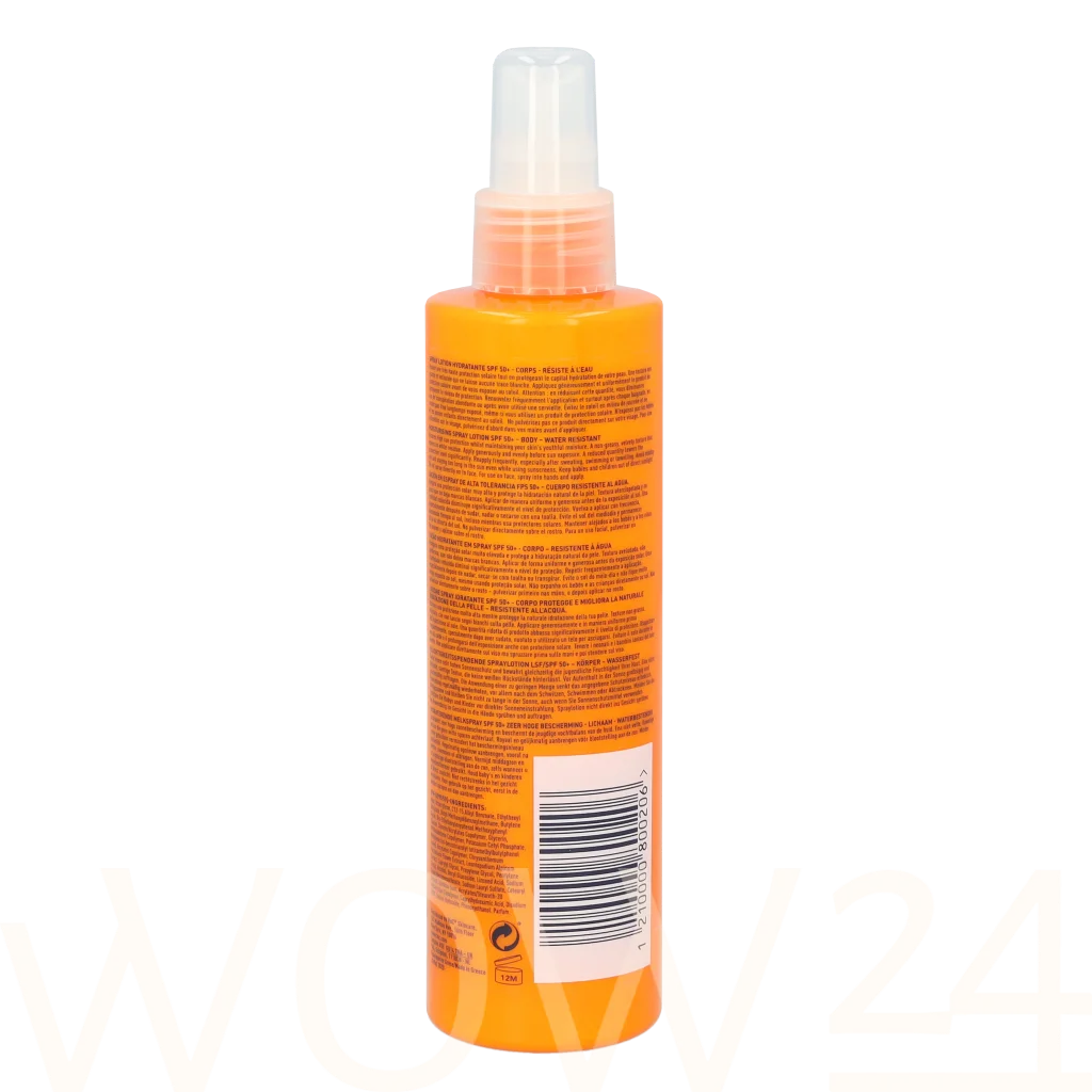 RoC RoC Soleil-Protect Moisturising Spray Lotion SPF50 200 ml Moterims Įdegio losjonai