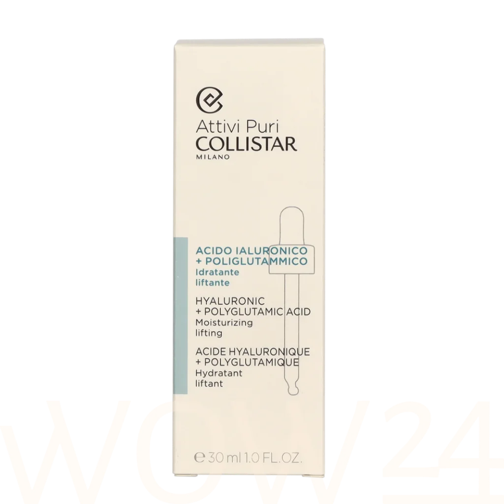 Collistar Collistar Attivi Puri Hyaluronic + Polyglutamic Face Serum Veido serumas