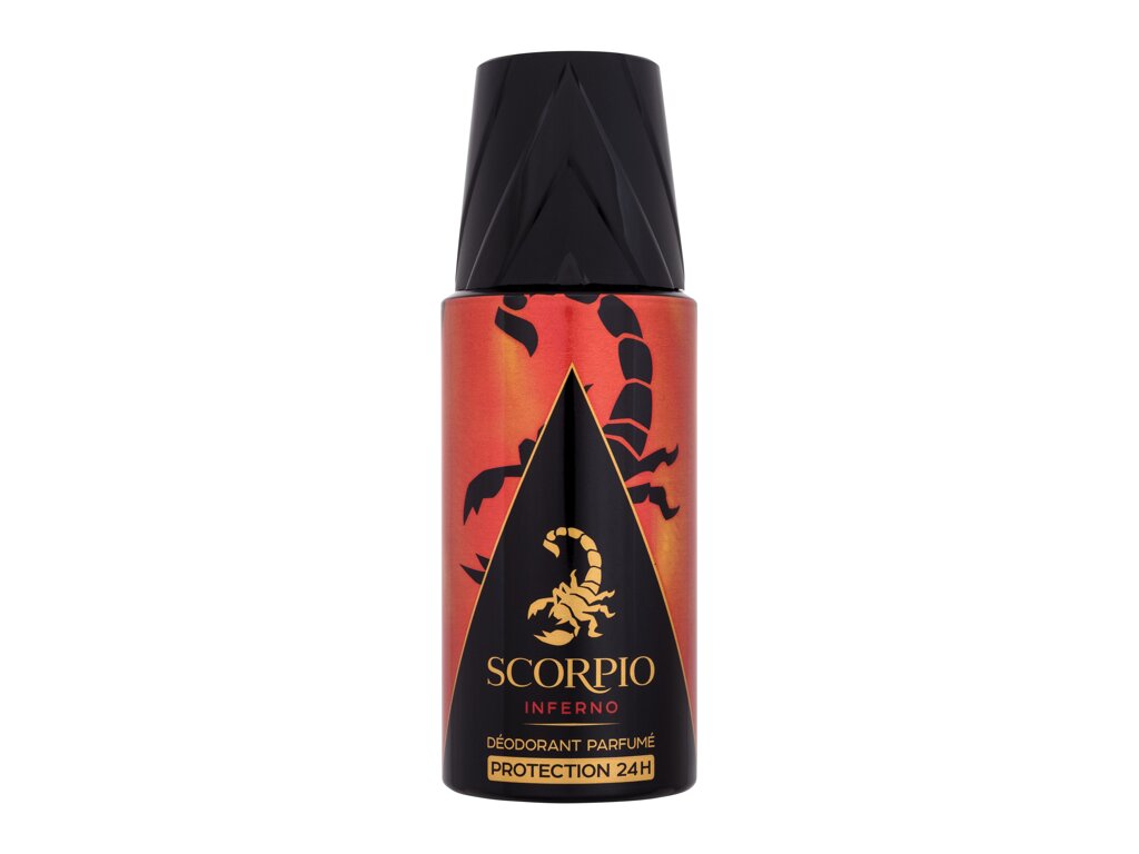 Scorpio Inferno Dezodorantas 150 ml Damaged box