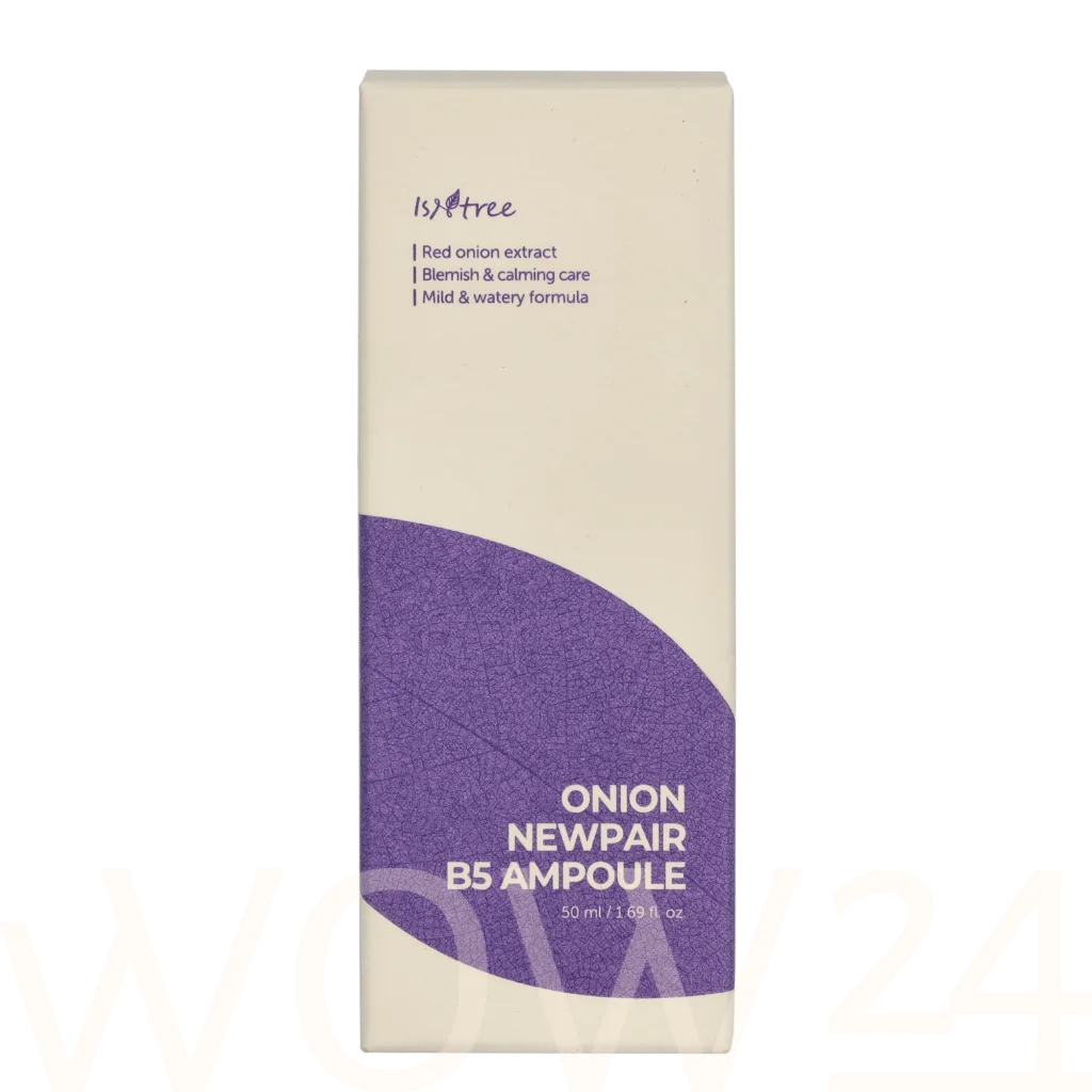 Isntree Soothing Skin Care Onion Newpair (B5 Ampoule) Veido priemonė raudonuojančiai ir jautriai odai Moterims