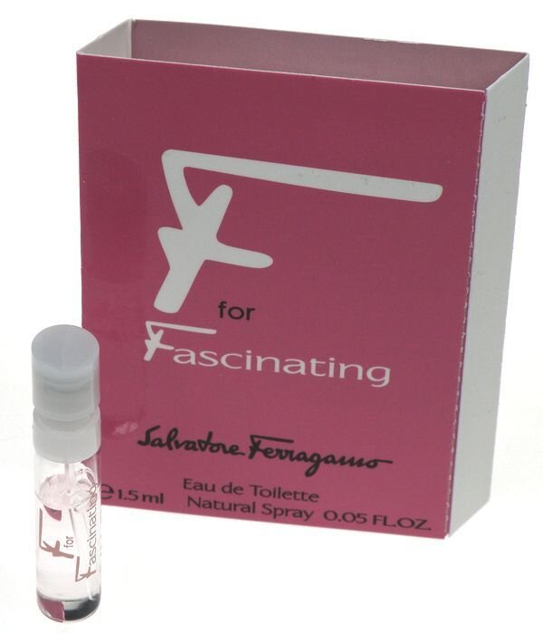Salvatore Ferragamo F for Fascinating 1,5ml kvepalų mėginukas Moterims EDT