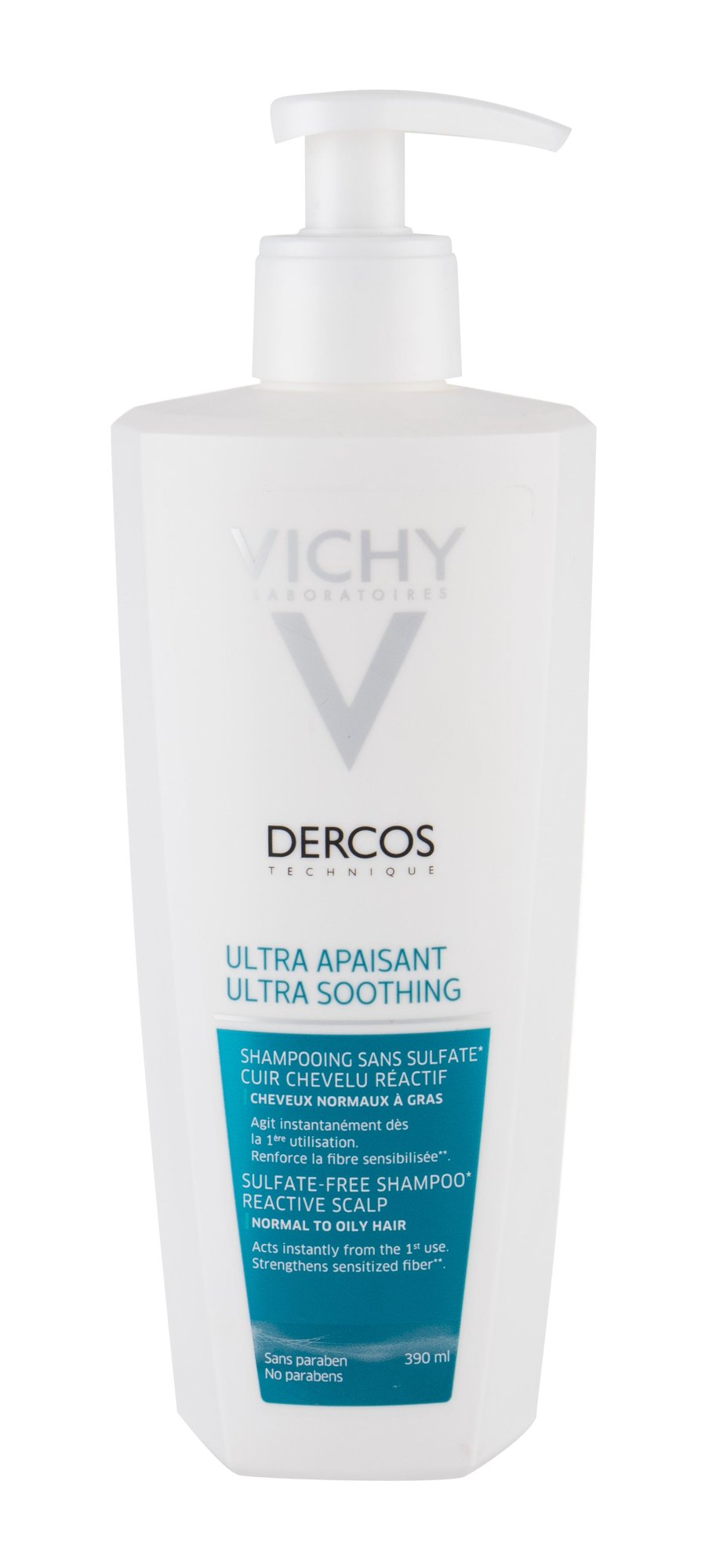 Vichy Dercos Ultra Soothing 390ml šampūnas