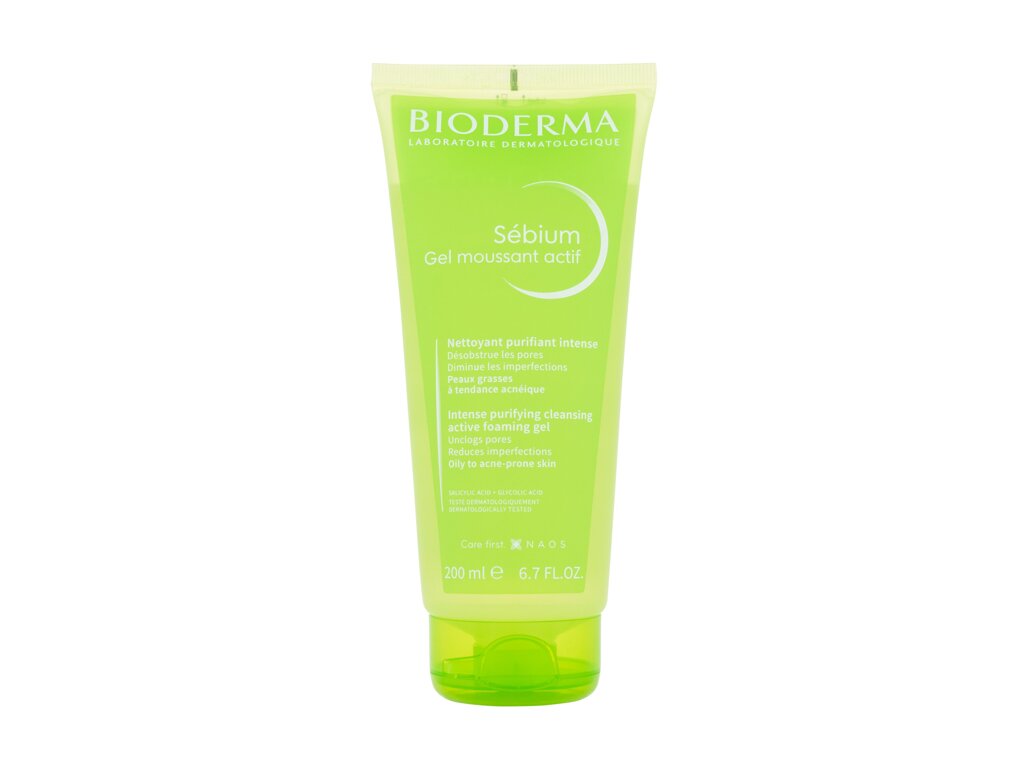 Bioderma S&eacute;bium Intense Purifying Cleansing Foaming Gel Gelinis prausiklis 200 ml Damaged box
