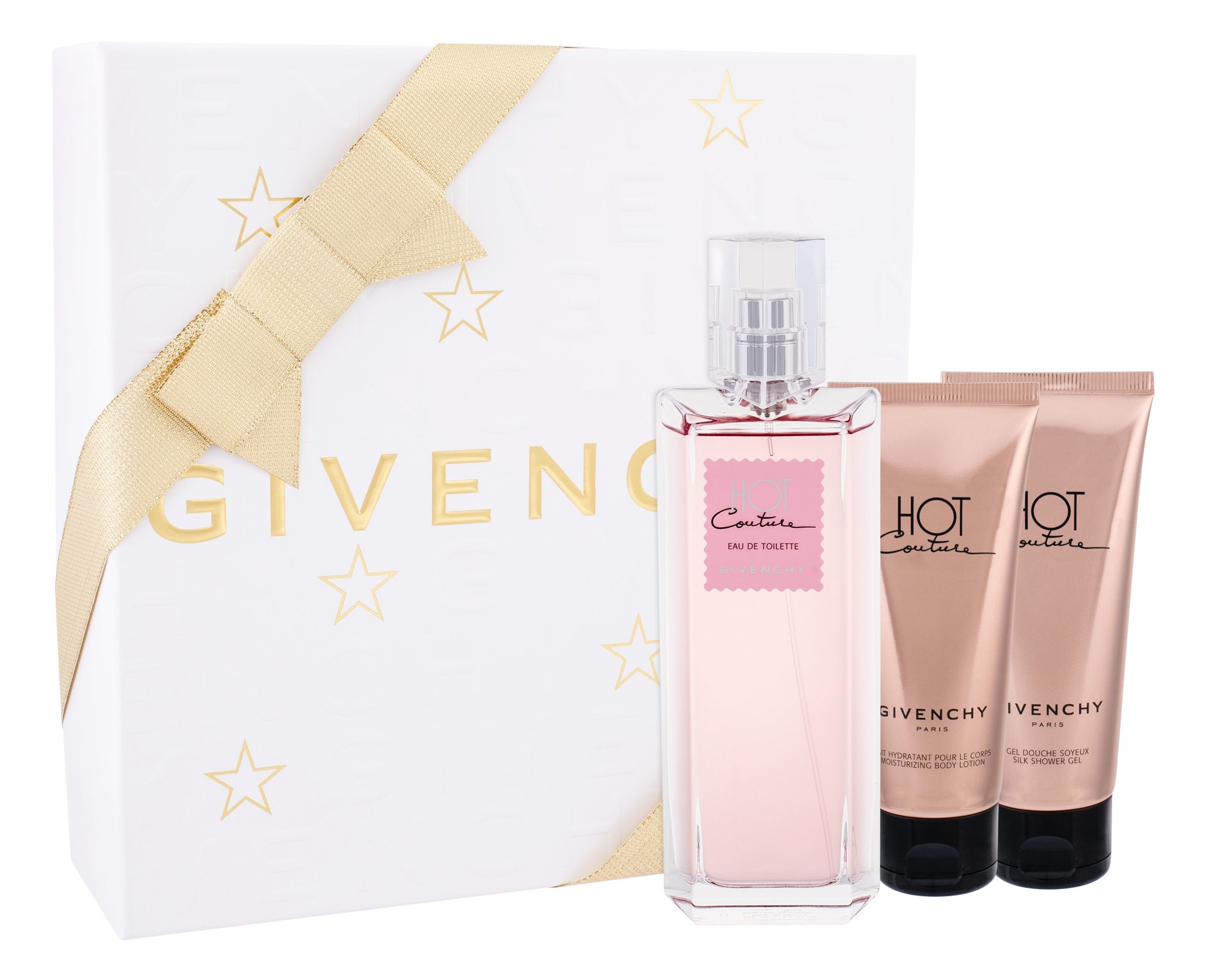 Givenchy Hot Couture 100ml Edt 100 ml + Shower Gel 75 ml + Body Lotion 75 ml Kvepalai Moterims EDT Rinkinys