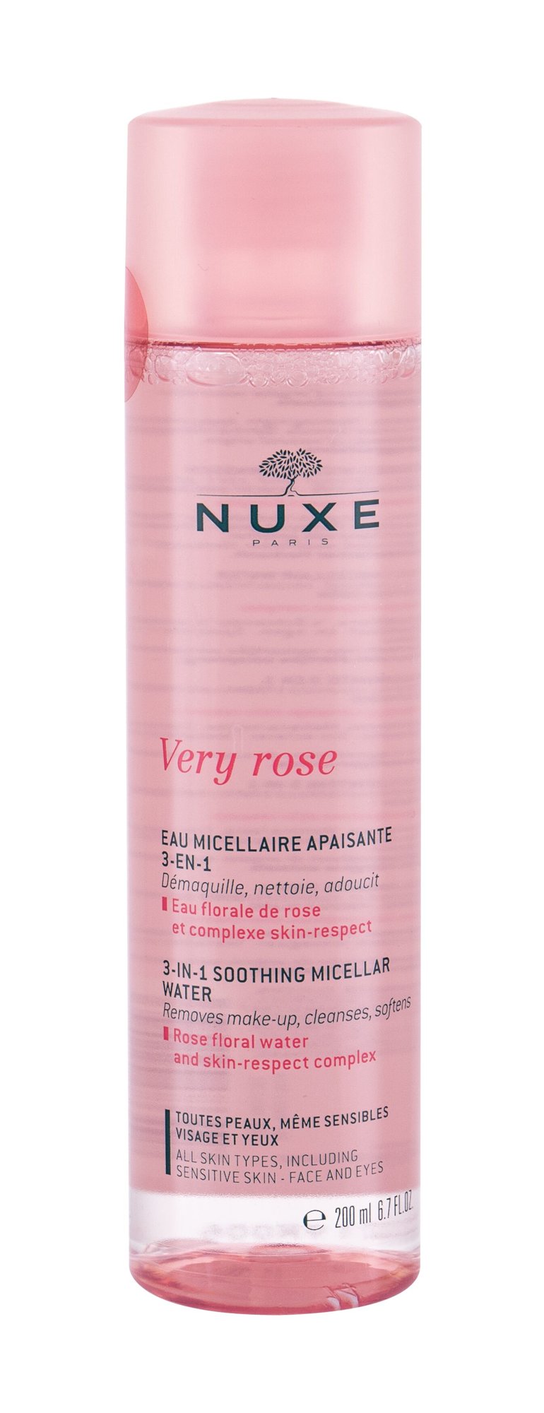 Nuxe Very Rose 3-In-1 Soothing micelinis vanduo