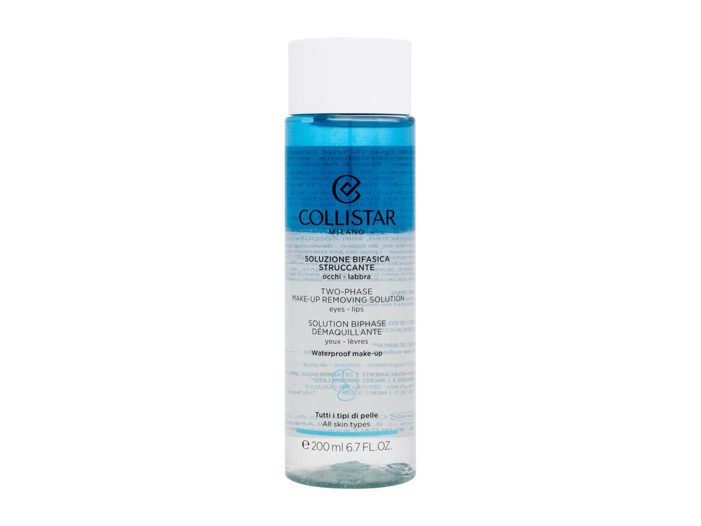 Collistar Two-Phase Make-Up Removing Solution 200 ml Damaged box