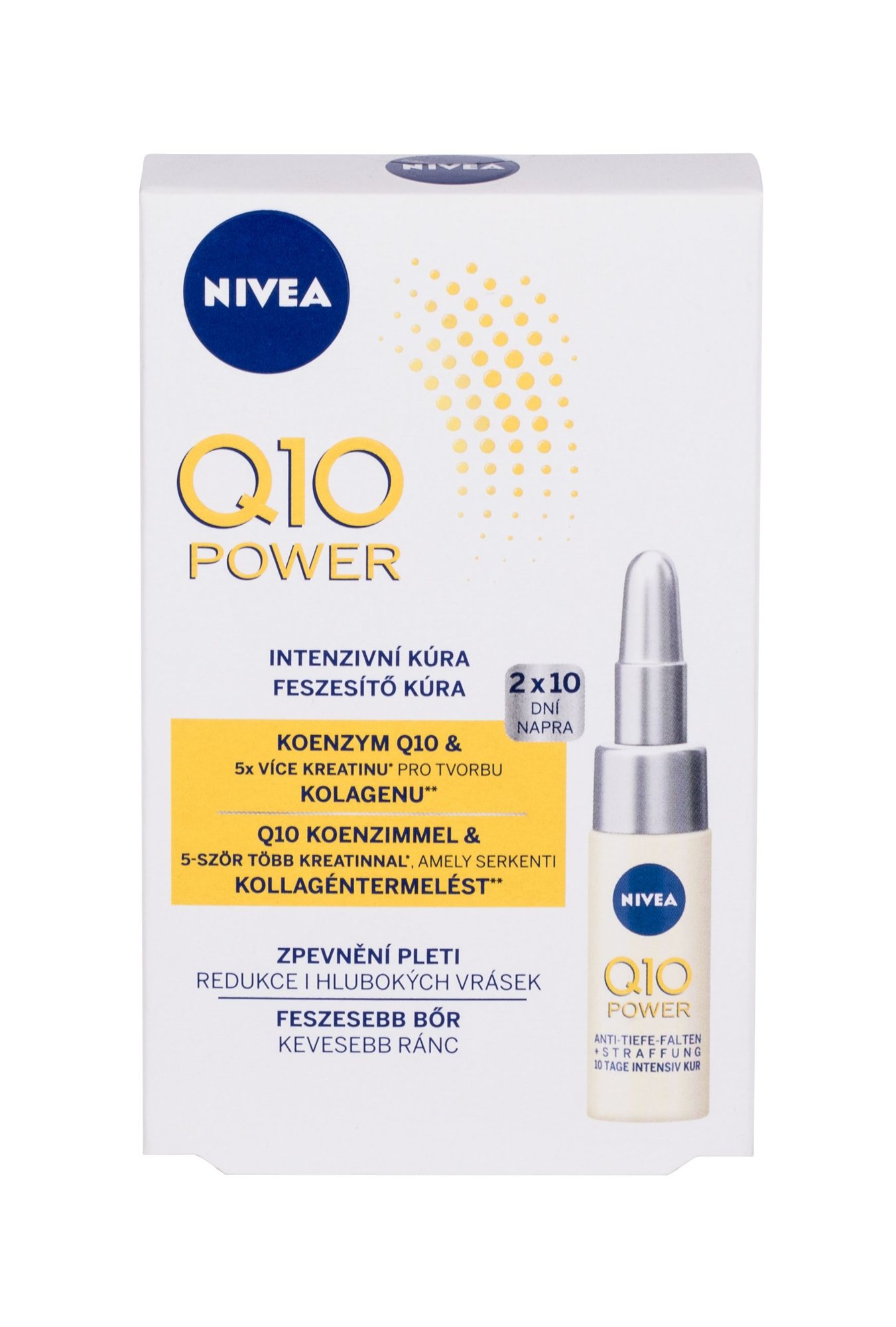 Nivea Q10 Power Deep Wrinkle Treatment 13ml Veido serumas (Pažeista pakuotė)