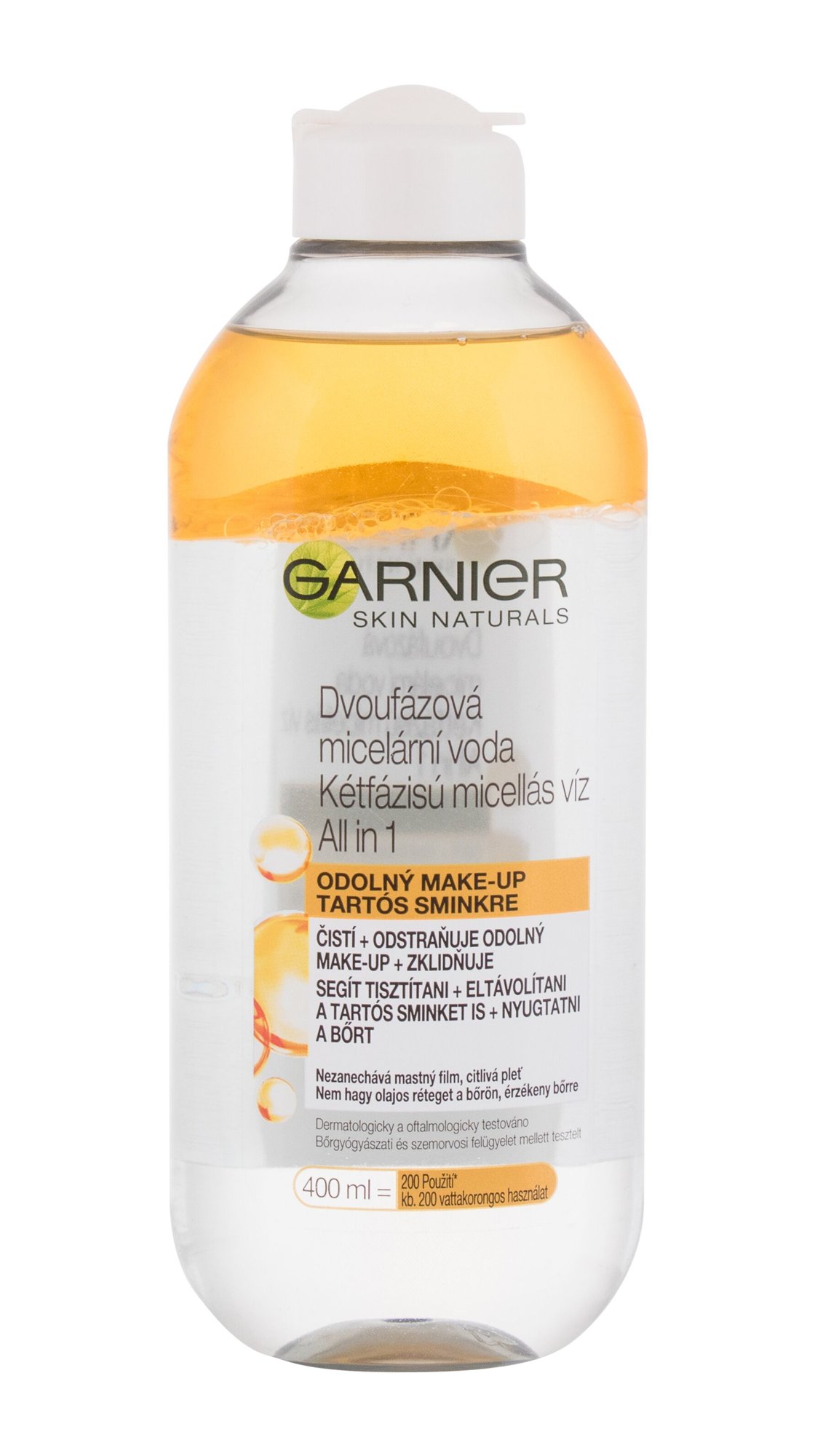 Garnier Skin Naturals Two-Phase Micellar Water All In One micelinis vanduo