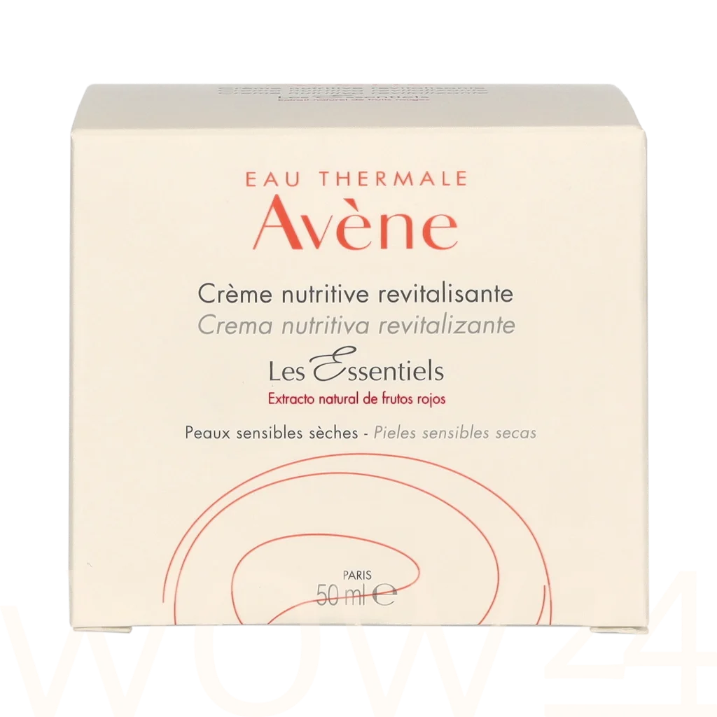Avene Sensitive Skin Revitalizing Nourishing Dieninis kremas Dieninis veido kremas Moterims